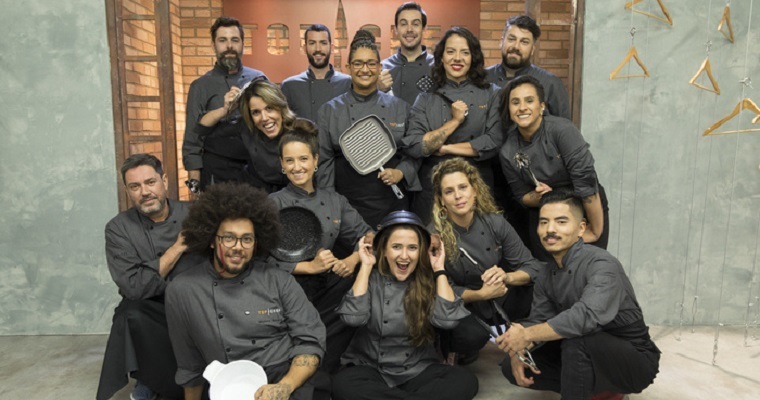 Participantes do Top Chef Brasil.